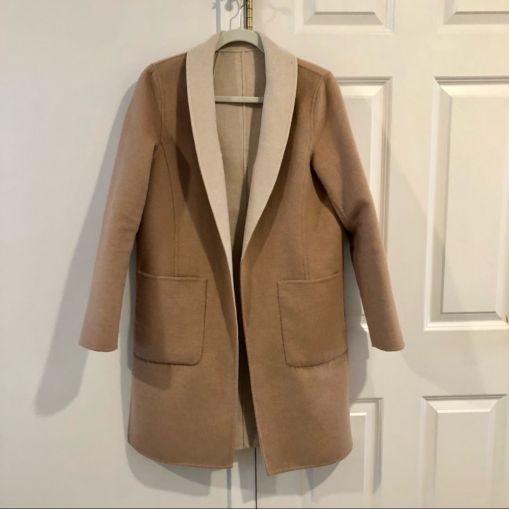 Banana Republic reversible wool jacket